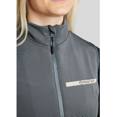 Veste nylon Montar MoStella avec logo imprimé mesh et contrasté femme Veste nylon Montar MoStella avec logo imprimé mesh et contrasté femme