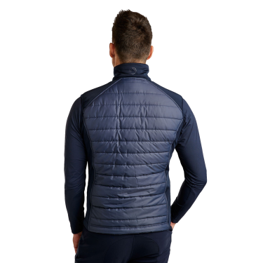 Doudoune sans manches Montar Emanuel Quilt femme Marine Bleu marine