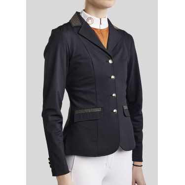 Veste de concours Montar MoKatrina femme avec décoration rosegold Veste de concours Montar MoKatrina femme avec décoration rosegold