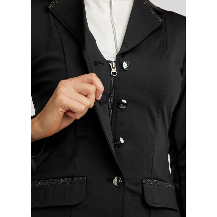 Veste de concours Montar MoAviana femme avec décoration crystal caviar Veste de concours Montar MoAviana femme avec décoration crystal caviar