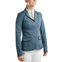 Veste de concours Montar MoGloria bande de caviar femme Ardoise foncée Gris Veste de concours Montar MoGloria bande de caviar femme Ardoise foncée Gris