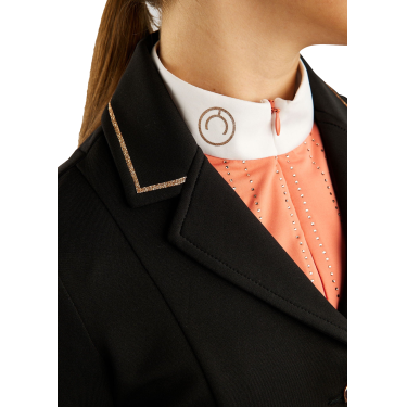 Veste de concours Montar MoHelen Junior détails rosegold Veste de concours Montar MoHelen Junior détails rosegold