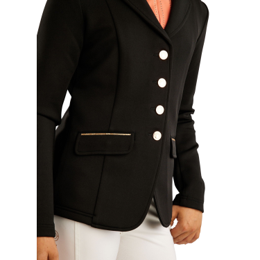 Veste de concours Montar MoHelen Junior détails rosegold Veste de concours Montar MoHelen Junior détails rosegold