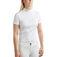 Polo de concours Montar MoViolet crystal gun metal femme Blanc Polo de concours Montar MoViolet crystal gun metal femme Blanc