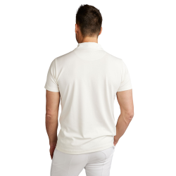 Polo de concours Montar MoWill structuré femme Blanc