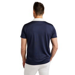 Polo de concours Montar MoWill structuré femme Marine Bleu marine
