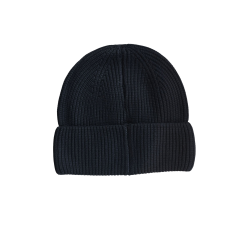Bonnet en laine tricoté Montar avec logo Noir Bonnet en laine tricoté Montar avec logo Noir