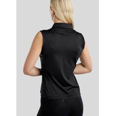 Débardeur entrainement Montar MoStella mesh et logo imprimé contrasté femme Débardeur entrainement Montar MoStella mesh et logo imprimé contrasté femme