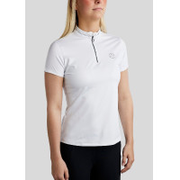 T-shirt manches courtes Montar MoBlair avec crystal gris foncé femme