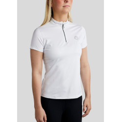 T-shirt manches courtes Montar MoBlair avec crystal gris foncé femme