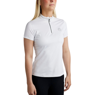 T-shirt manches courtes Montar MoBlair avec crystal gris foncé femme T-shirt manches courtes Montar MoBlair avec crystal gris foncé femme