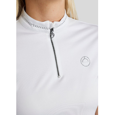 T-shirt manches courtes Montar MoBlair avec crystal gris foncé femme T-shirt manches courtes Montar MoBlair avec crystal gris foncé femme