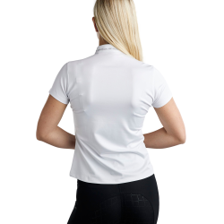 T-shirt manches courtes Montar MoBlair avec crystal gris foncé femme