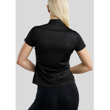 T-shirt d'entrainement Montar MoBriella avec Crystals gun metal femme T-shirt d'entrainement Montar MoBriella avec Crystals gun metal femme