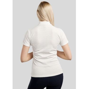 Polo d'entrainement Montar MoCilia raffiné manches courtes Jacquard femme Polo d'entrainement Montar MoCilia raffiné manches courtes Jacquard femme