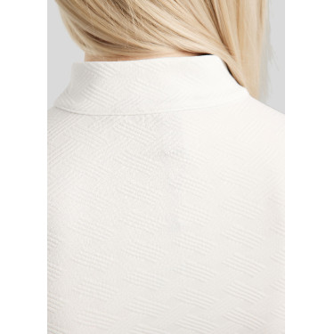Polo d'entrainement Montar MoCilia raffiné manches courtes Jacquard femme Polo d'entrainement Montar MoCilia raffiné manches courtes Jacquard femme