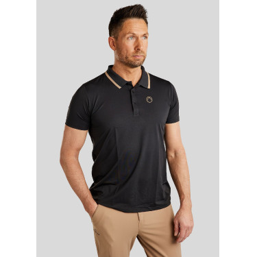 Polo manches courtes Montar MoDrake col et logo contrasté homme Polo manches courtes Montar MoDrake col et logo contrasté homme