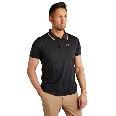Polo manches courtes Montar MoDrake col et logo contrasté homme Polo manches courtes Montar MoDrake col et logo contrasté homme