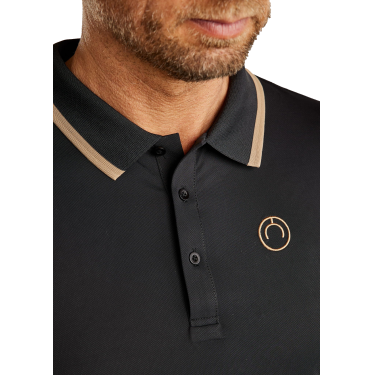 Polo manches courtes Montar MoDrake col et logo contrasté homme Polo manches courtes Montar MoDrake col et logo contrasté homme