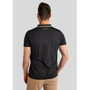 Polo manches courtes Montar MoDrake col et logo contrasté homme Polo manches courtes Montar MoDrake col et logo contrasté homme