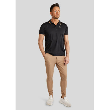 Polo manches courtes Montar MoDrake col et logo contrasté homme Polo manches courtes Montar MoDrake col et logo contrasté homme