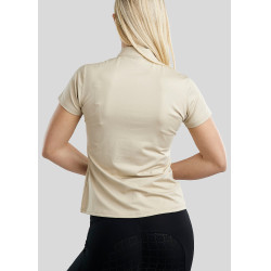 T-shirt d'entrainement Montar MoBriella Junior avec crystal gun metal