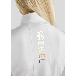 Débardeur d'entrainement Rebel Montar logo rosegold femme