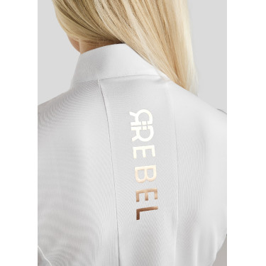 Débardeur d'entrainement Rebel Montar logo rosegold femme Débardeur d'entrainement Rebel Montar logo rosegold femme