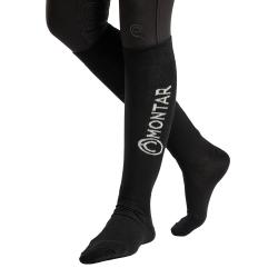 Chaussettes Montar noir avec logo