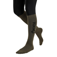 Chaussettes Montar avec logo Dusty green Vert Chaussettes Montar avec logo Dusty green Vert