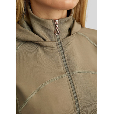 Veste à capuche Montar Liza crystals rosegold full zip femme Veste à capuche Montar Liza crystals rosegold full zip femme