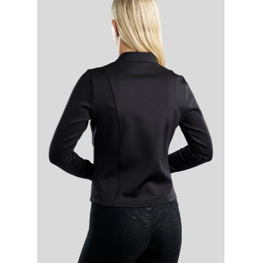 Veste full zip Montar MoStella logo contrasté femme Veste full zip Montar MoStella logo contrasté femme