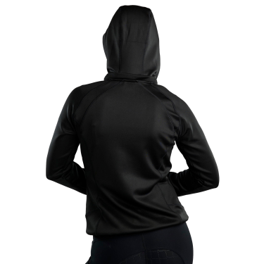 Veste softshell Montar MoBlair Junior full zip crsytals gun metal capuche amovible Veste softshell Montar MoBlair Junior full zip crsytals gun metal capuche amovible