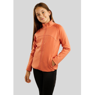 Veste Montar MoPaige Junior full zip crystals rosegold