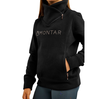 Sweatshirt Montar MoNaja Junior fermeture latérale crystals rosegold Sweatshirt Montar MoNaja Junior fermeture latérale crystals rosegold