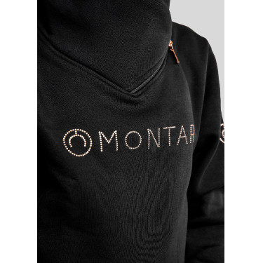 Sweatshirt Montar MoNaja Junior fermeture latérale crystals rosegold Sweatshirt Montar MoNaja Junior fermeture latérale crystals rosegold