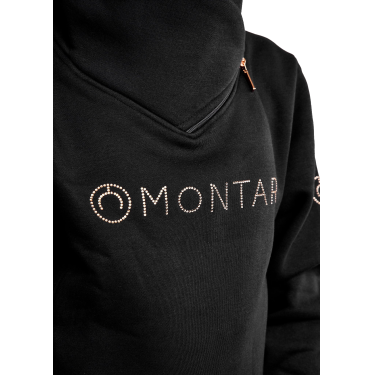 Sweatshirt Montar MoNaja Junior fermeture latérale crystals rosegold Sweatshirt Montar MoNaja Junior fermeture latérale crystals rosegold