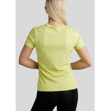 T-shirt manches courtes Montar MoSille logo imprimé gun metal femme T-shirt manches courtes Montar MoSille logo imprimé gun metal femme