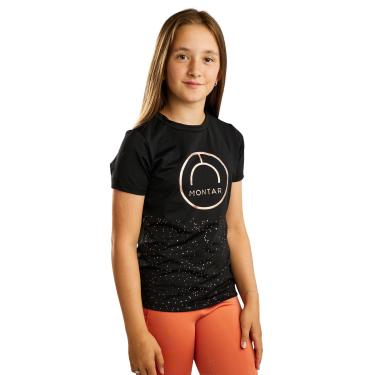 T-shirt manches courtes Montar MoNille Junior imprimé rosegold T-shirt manches courtes Montar MoNille Junior imprimé rosegold
