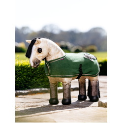 Couverture de concours pour jouet Mini Poney LeMieux Vert hunter