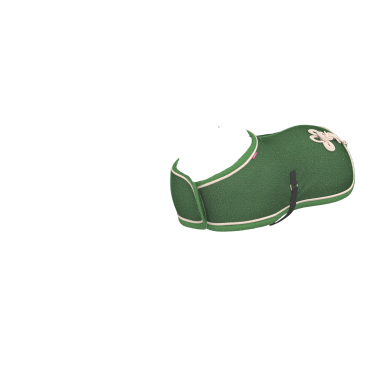 Couverture de concours pour jouet Mini Poney LeMieux Vert hunter