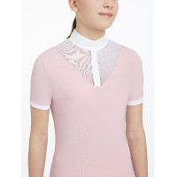 Polo de concours Eva LeMieux Young Rider manches courtes Pistache Vert Polo de concours Eva LeMieux Young Rider manches courtes Pistache Vert