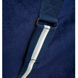 Couverture polaire Horseware Newmarket Cosy Fleece Cooler Marine witney Bleu marine