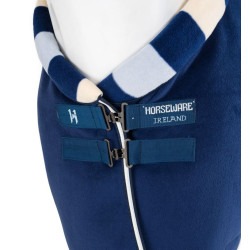 Couverture polaire Horseware Newmarket Cosy Fleece Cooler Marine witney Bleu marine