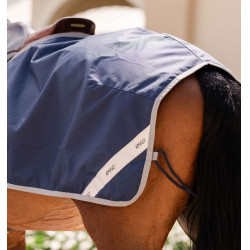 Couvre-reins Horseware Amigo Ripstop Marine / gris titanium Bleu marine