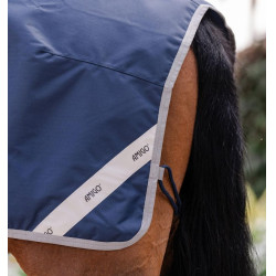 Couvre-reins Horseware Amigo Ripstop Marine / gris titanium Bleu marine