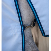 Couverture anti-dermite Horseware Amigo Ripstop Bleu azure /Marine / bleu électrique Couverture anti-dermite Horseware Amigo Ripstop Bleu azure /Marine / bleu électrique