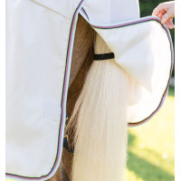 Couverture anti-dermite Horseware Amigo Ripstop Pony Bleu azure /Marine / bleu électrique