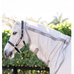 Couverture anti-mouches Horseware Amigo Integrated Argent / gris titanium / argent Couverture anti-mouches Horseware Amigo Integrated Argent / gris titanium / argent