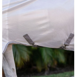 Couverture anti-mouches Horseware Amigo Integrated Argent / gris titanium / argent Couverture anti-mouches Horseware Amigo Integrated Argent / gris titanium / argent